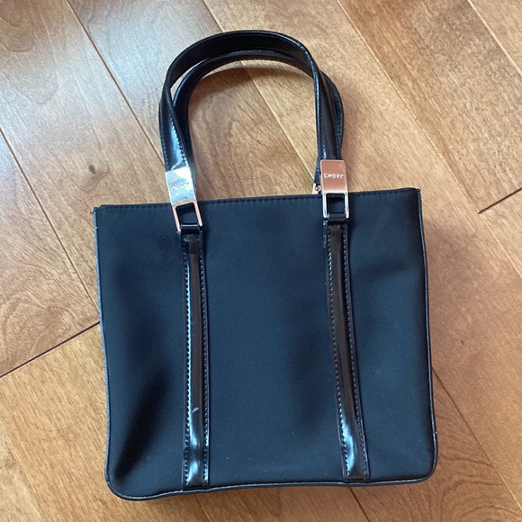 DKNY black hand held purse - Picture 2 of 5